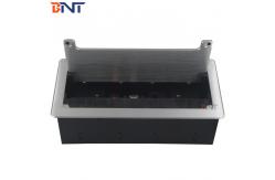China Tabletop Flip Up Power Outlet With Double UK Power Plugs Customization Available supplier