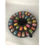 1mm PET One Dozen Macaron Gift Boxes Clamshell Plastic Cookie Tray Packaging for sale