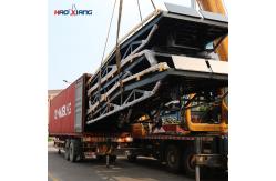 China 10 Tons Mobile Dock Ramp Diamond Mesh Hydraulic Loading Dock Ramps supplier