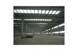 China Customized Steel Metal Frame Structure with Length 7000mm and Angle Steel Kneebrace supplier