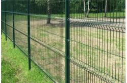 China RAL6005 Galvanized 3d Welded Wire Mesh Fence PVC Coated 3d Wire Mesh Panels supplier