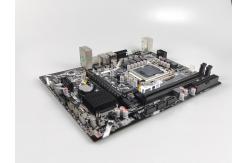 China Intel Desktop Mainboard H410 DDR4 LGA 1200 Double Memory Channel 32GB Capacity supplier