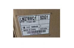China 27 Inch LCD Screen Display Panel LM270WQ1-SDG1 2560×1440 IPS supplier