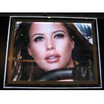 A1 20W LGP Clear Border 12V RGB Crystal Wall Hanging Light Box for sale