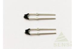 China 0.5 Tin Plated 42 Alloy Lead Wire Epoxy Thermistor supplier