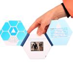 LCD Video Brochure Card Manufacturer , Advertising Business Brochure Digital Video Book for sale