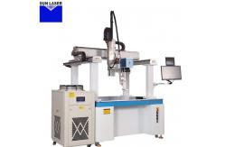 China Fiber Continuous Battery Laser Welding Machine Four Axis Battery Pack Welder supplier