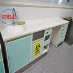 Three Section Slider Hospital Clinic Furniture Healthcare Cabinet Price for Medical Equipment for sale
