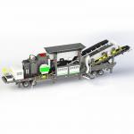 1500x1500mm Specifications Tyre Type Mobile Mining Crusher Iron Ore Crusher for sale