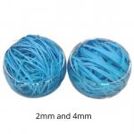 80gram Blue Glitter Strip Crinkle Cut Paper Shred Filler Shredded Paper for sale