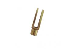 China Cylinder Stainless Steel Clevis Pin Cotter Threaded Clevis Pin  Zinc Plated Steel supplier