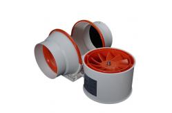 China Custom Lightweight Inline Bathroom Extractor Fan Impellers For Duct Exhaust Systems supplier