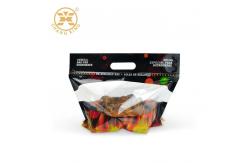 China Zipper Microwavable  Roast Chicken Packaging VMPET Resealable Stand Up Pouches supplier