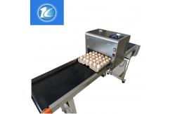 China 1 - 4 Printing Lines Egg Marking Equipment With Green / Red Food Grade Ink supplier