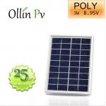 Crystalline PV Modules Polycrystalline Solar Panel Anodized Aluminium Alloy Frame for sale