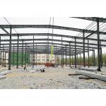 Beams Metal Pole Barn GB Prefabricated Steel Structures 30x50 Sqm Buildings for sale