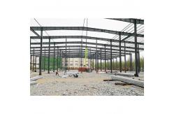 China Galvanized Q235b Q345b Frame Steel Structure Workshop Prefabricated supplier