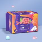 Factoty Wholesale A Grade Day And Night Use Breathable Women Pads Disposable Women Anion Sanitary Napkin Pad for sale