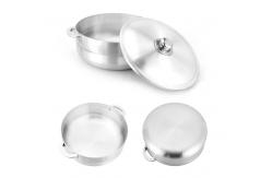 China Multi Cookware Aluminum Steamer Cooking Pot with Bakelite Handle supplier