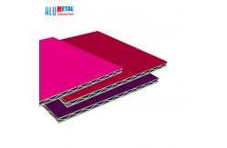 China Aluminum Corrugated Material Panels 1220X2440MM Acp Cladding PVDF Coating supplier
