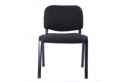 China Black Ergonomic Office Chair Fixed Armrest Mesh + Foam Seat Material supplier