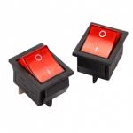 original KCD4-201 16A/250V 4 Pin Rocker Switch red with Light