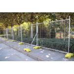 Construction Site Temporary Security Wire Mesh Fence With American Chain Link Panels for sale