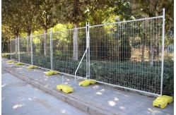 China Construction Site Temporary Security Wire Mesh Fence With American Chain Link Panels supplier