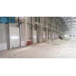 4m Width 450mm Panel Industrial Sectional Overhead Door