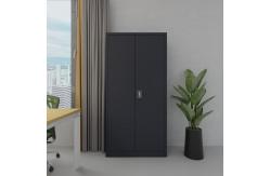 China KD Structure Steel Filing Cupboard Double Door Filing Cabinet Non Rusting supplier