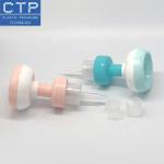 Custom Tube Flower Foam Pump Dispenser By CTP Bulk Packed With Free Sample