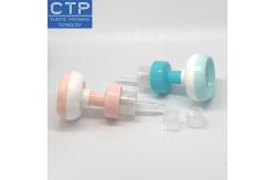 China Custom Tube Flower Foam Pump Dispenser By CTP Bulk Packed With Free Sample supplier
