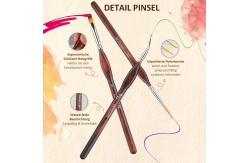 China Precision Model Paintbrush Detailing Making Painting Brush Set for Scale Models supplier