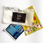 2.5 Mil To 10 Mil Three Side Seal Pouch For Frozen Fish , Nylon PE 3 Side Seal Sachet for sale