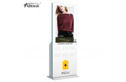 China LCD Screen Power Bank Kiosk Self Service 5000mah AC100V Phone Charging Station supplier