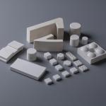 92% Alumina Content Ceramic Wear Liners Hardness 82 HRV For Long Lasting Wear Protection for sale