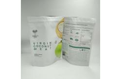 China Custom Self Seal Plastic Zipper Bags Aluminum Foil For Nutrition Protein Powder supplier