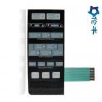 PET PVC Metal Dome Membrane Switch Keyboard 3M468 Digital Overlay Printing Silkscreen for sale