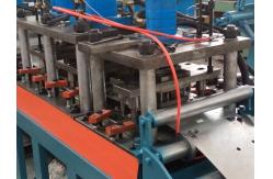 China Galvanized Metal Sheet Wall Angle Channel Making Machine Single Chain Driving System supplier