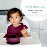 LFGB BPA Free Silicone Dinnerware Set Bowl With Lid Odorless