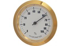 China Tobacco Cigar Hygrometer 37.8mm Diameter Round Shape For Humidors Smoking supplier