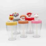 custom BPA Free Tritan Material Water Bottle With PP Plastic Lid for sale
