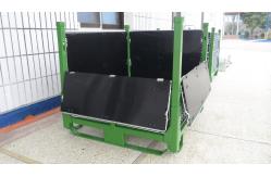 China Durable 	Collapsible Wire Container Large Load Capacity With PP Sheets supplier