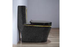 China Dual Flushing Flowrate 3L 6L WC Toilet Bowl One Piece Structure supplier