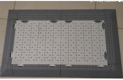 China Weatherproof Interlocking Event Flooring White Portable Flooring For Events supplier