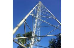 China 3 Leg Hot Dip Galvanized Communication Cell Tower supplier