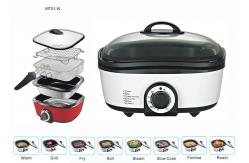 China 8 In 1 Electric Multi Cooker , Food Pressure Cooker Adjustable Temperature Settings supplier