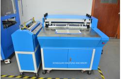 China Semi Auto Gift Box Cover Gluing Machine Rigid Box Making Machine MF-SCM500 supplier