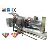 High Speed Corn Wafer Sugar Cone Production Line With Stainless Steel Texture , 107 Baking Plates