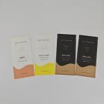 Flat Biodegradable Kraft Pouches With Zipper For Nutritional Supplement Powder Packaging for sale